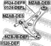 FORD 7250525 Control Arm-/Trailing Arm Bush